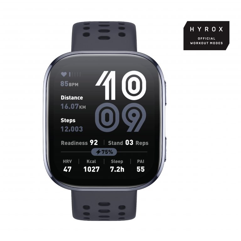 Amazfit Bip 6 Black 5 cm (1.97") AMOLED Digital 390 x 450 Pixel Touchscreen Schwarz GPS