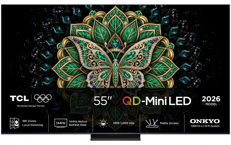 TCL C6K Pro 55C6K Pro 139,7 cm (55") 4K Ultra HD Smart-TV WLAN Schwarz 1000 cd/m²