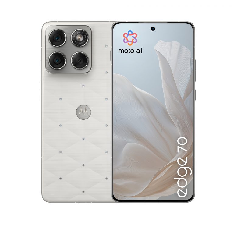 Motorola edge 70 17 cm (6.7") Dual-SIM Android 16.0 5G USB Typ-C 12 GB 512 GB 4800 mAh Weiß