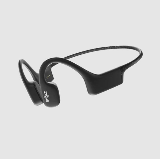 SHOKZ OPENSWIM Kopfhörer Kabellos Offene Ohren Sport Schwarz