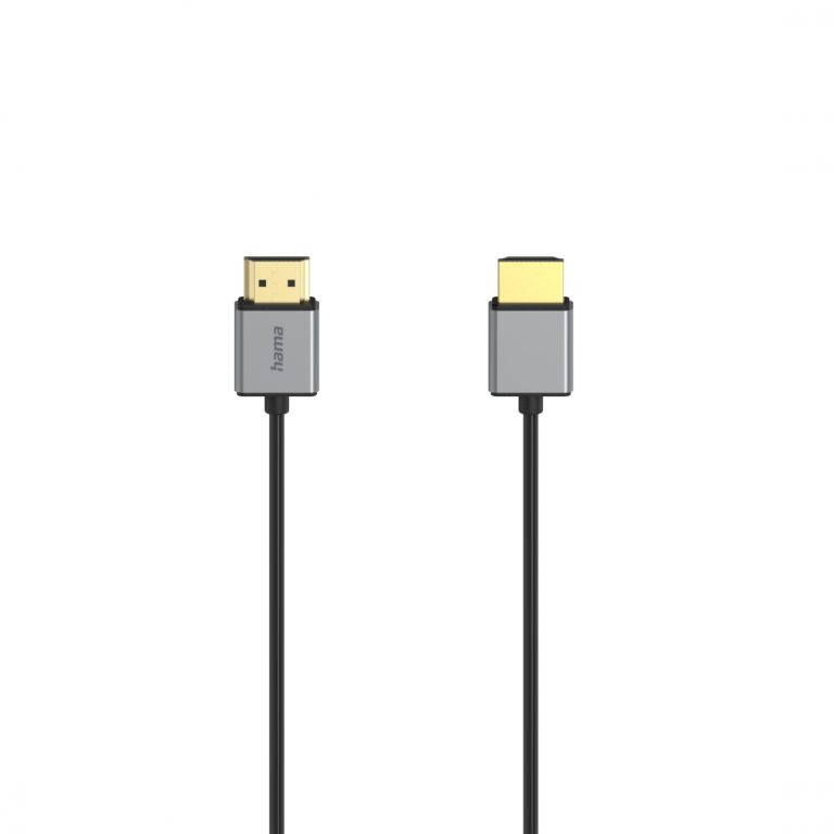 Hama 00205449 HDMI-Kabel 1,5 m HDMI Typ A (Standard) Schwarz, Grau