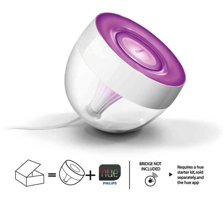 Philips Hue White and Color ambiance Iris Tischleuchte