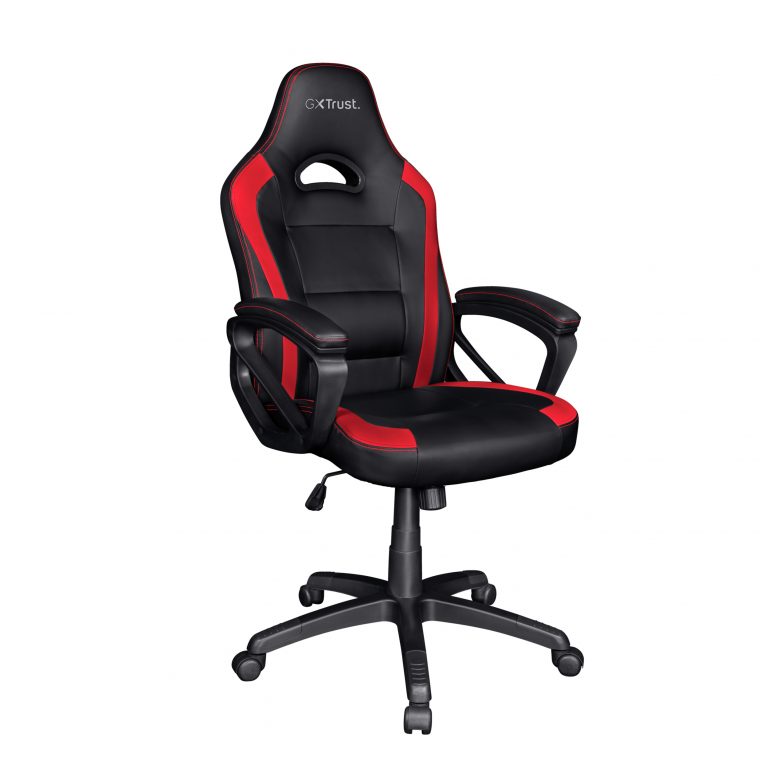Trust GXT 701 Ryon Universal-Gamingstuhl Gepolsterter Sitz Schwarz, Rot