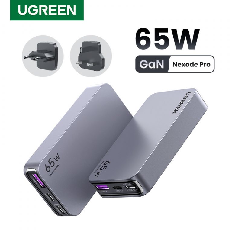 Ugreen Nexode Pro 65W GaN Travel Charger Drinnen