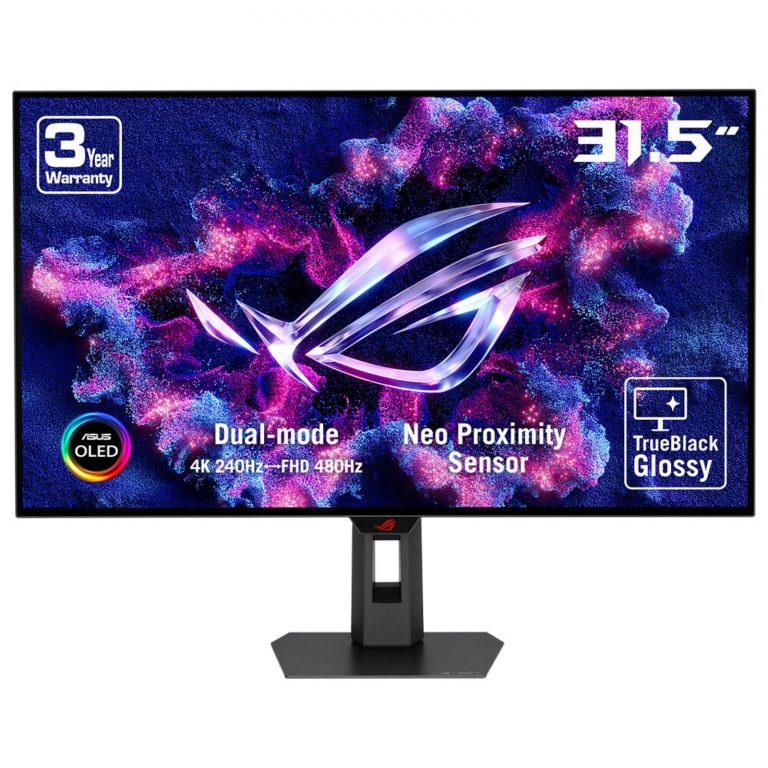 ASUS ROG Strix XG32UCWMG Computerbildschirm 80 cm (31.5") 3840 x 2160 Pixel 4K Ultra HD OLED Schwarz