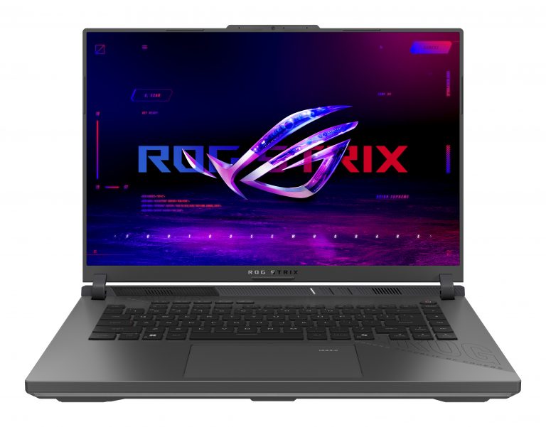ASUS ROG Strix G16 G614FM-S5008W AMD Ryzen™ 9 9955HX Laptop 40,6 cm (16") WQXGA 32 GB DDR5-SDRAM 1 TB SSD NVIDIA GeForce RTX 5060 Wi-Fi 6E (802.11ax) Windows 11 Home Schwarz, Grau QWERTZ Deutsch