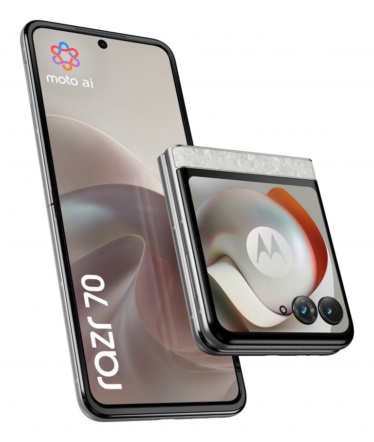 Motorola razr 70 17,5 cm (6.9") Dual-SIM Android 16.0 5G USB Typ-C 8 GB 256 GB 4800 mAh Weiß