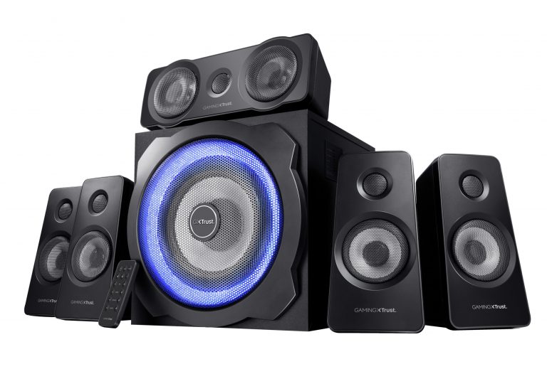 Trust GXT 658 Tytan 5.1 Lautsprecherset 90 W Universal Schwarz 5.1 Kanäle