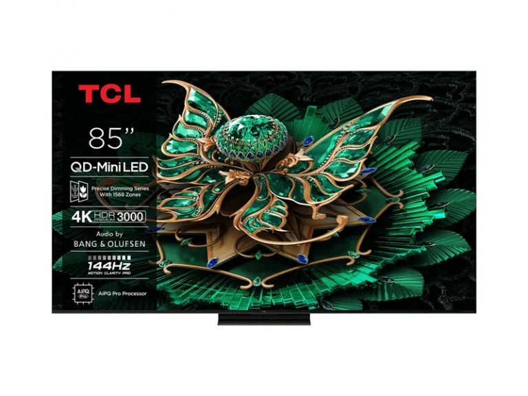 TCL Q7 85Q7C Fernseher 2,16 m (85") 4K Ultra HD Smart-TV WLAN Metallisch 3000 cd/m²
