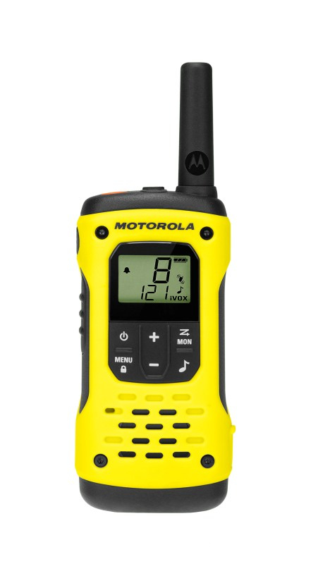 Motorola Talkabout T92 H2O Funksprechgerät 16 Kanäle 446.00625 - 446.19375 MHz Schwarz, Gelb