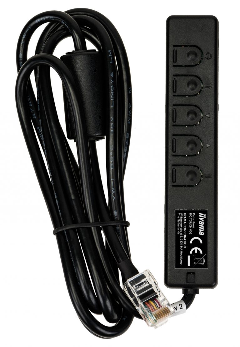 iiyama RC TOUCHV02 Fernbedienung Kabelgebunden Monitor
