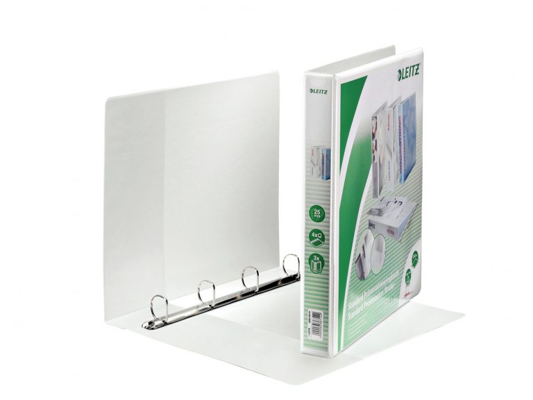 Leitz 42840001 Ringmappe A4 Weiß