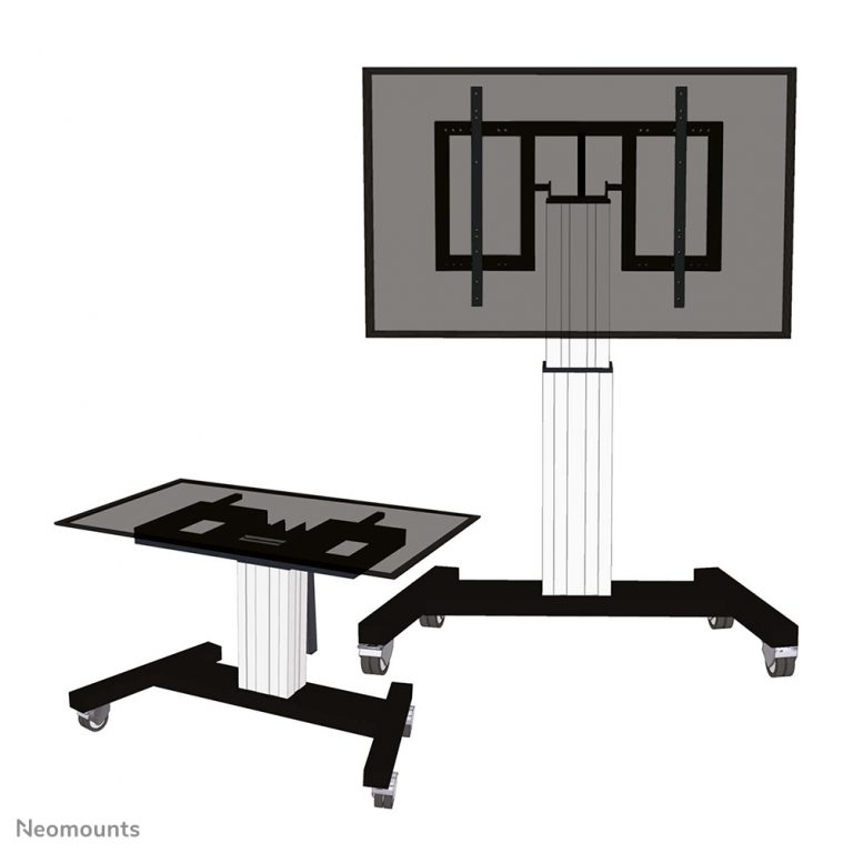 Neomounts PLASMA-M2500TSILVER TV-Trolley 42-100" - motorisiert - Tischneigefunktion