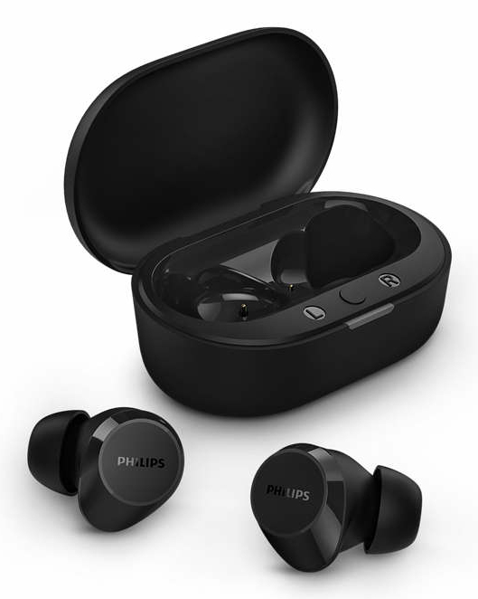 Philips TAT1209BK/00 Kopfhörer & Headset True Wireless Stereo (TWS) im Ohr Anrufe/Musik Bluetooth Schwarz