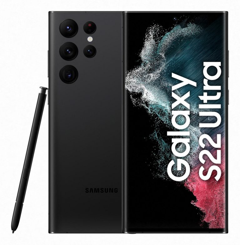 Samsung Galaxy S22 Ultra SM-S908B 17,3 cm (6.8") Dual-SIM Android 12 5G USB Typ-C 8 GB 128 GB 5000 mAh Schwarz