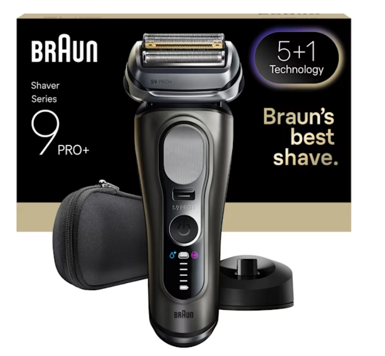 Braun Series 9 Pro+ 9615S Folienschaber Trimmer Schwarz, Grau