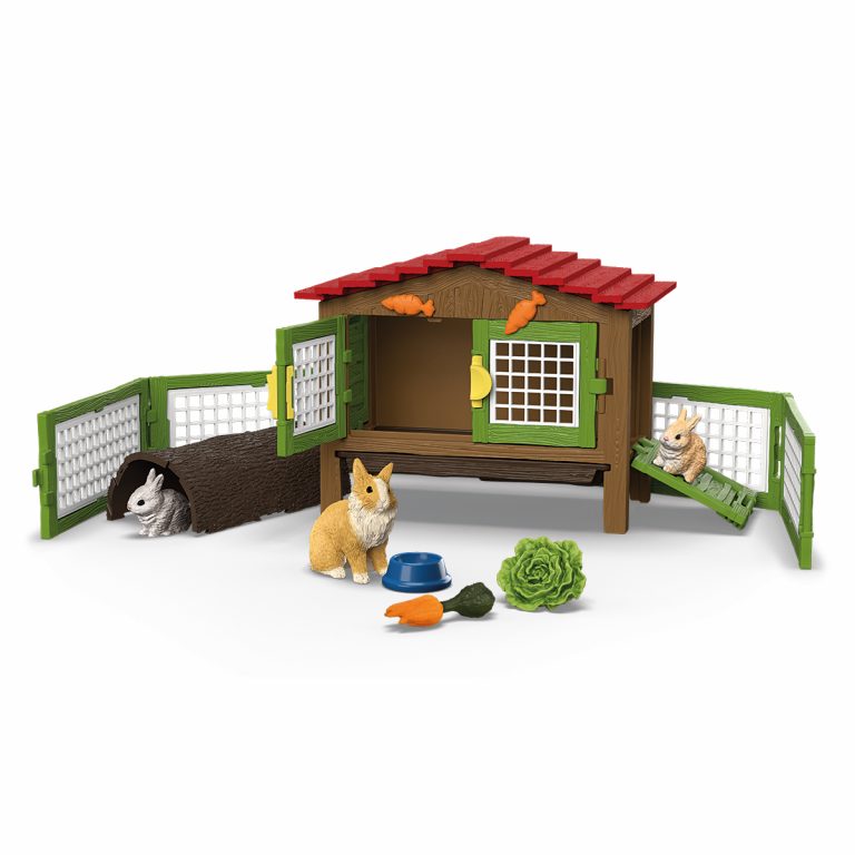 schleich FARM WORLD Kaninchenstall
