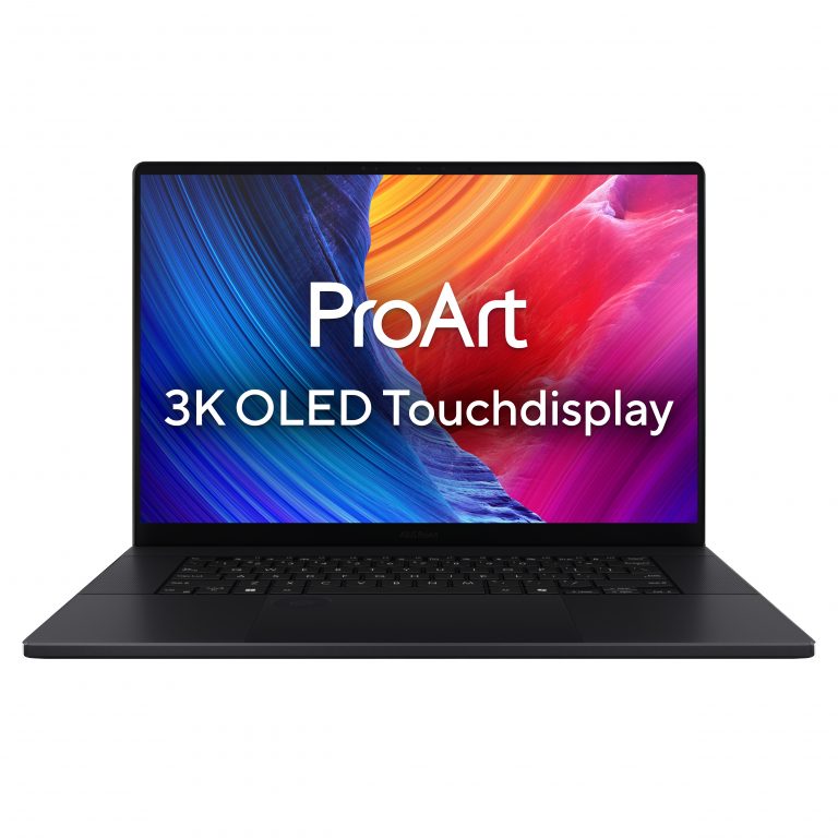 ASUS ProArt P16 H7606WM-RJ075W Copilot+ PC AMD Ryzen AI 9 HX 370 Laptop 40,6 cm (16") Touchscreen 3K 32 GB LPDDR5x-SDRAM 1 TB SSD NVIDIA GeForce RTX 5060 Laptop GPU Wi-Fi 7 (802.11be) Windows 11 Home Schwarz QWERTZ Deutsch