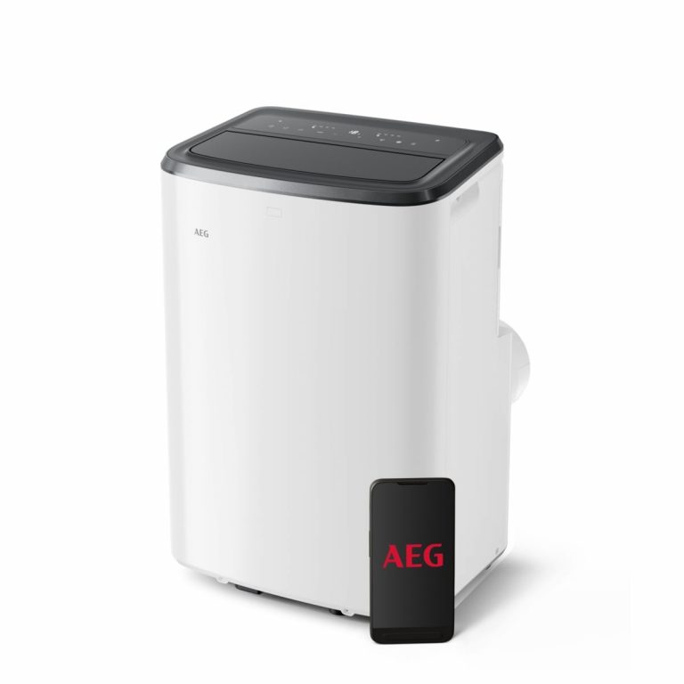 AEG AXP26U339CW Tragbare Klimaanlage 64 dB Weiß