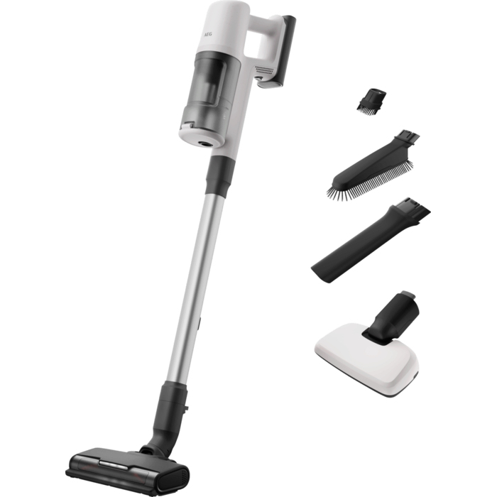 AEG AP61HB21SH Stabstaubsauger Akku Trocken Beutellos 0,6 l Weiß 2500 Ah