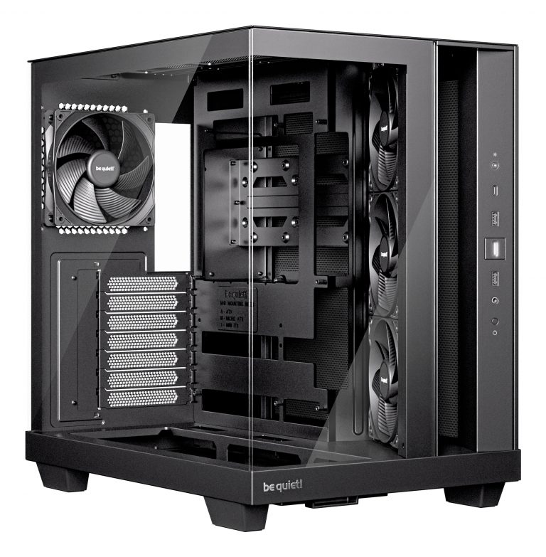 be quiet! Light Base 500 Midi Tower Schwarz