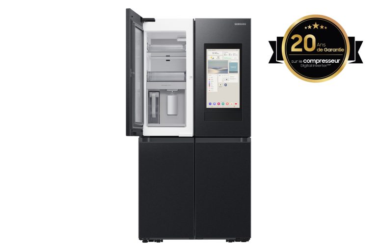 Samsung RF65DG9H0EB1EF, French Door, Premium Black Steel