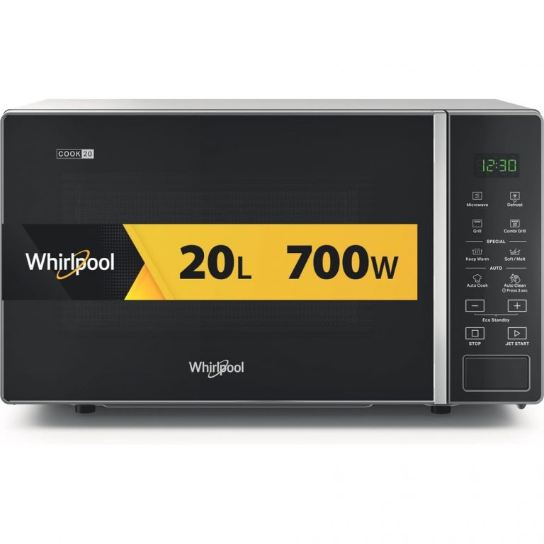 Whirlpool Cook20 MWP 203 SB Schwarz, Silber Grill-Mikrowelle Arbeitsplatte 20 l 700 W