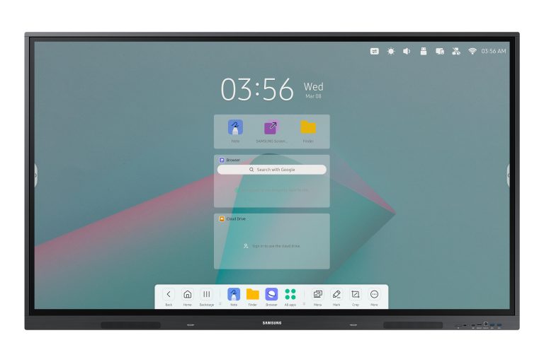 Samsung WA86C Interaktives Whiteboard 2,18 m (86") 3840 x 2160 Pixel Touchscreen Schwarz