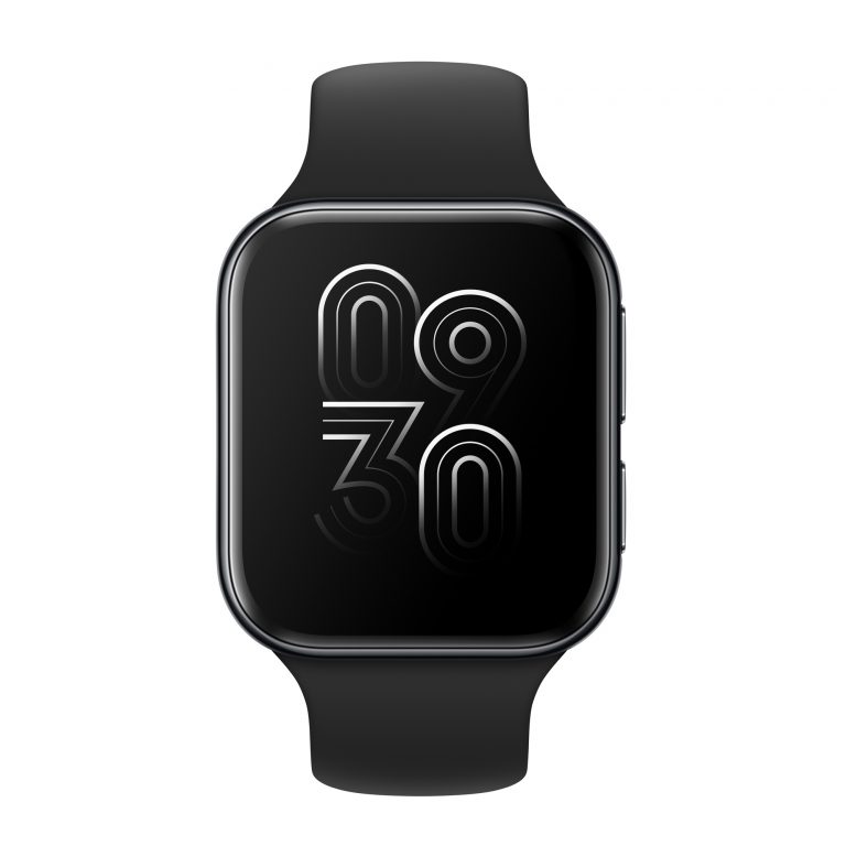 OPPO Watch 41mm 4,06 cm (1.6") AMOLED Digital 320 x 360 Pixel Touchscreen Schwarz WLAN GPS