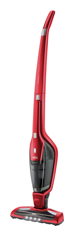 AEG CX7-2-45AN 2-in-1-Stabstaubsauger Akku Trocken Beutellos 0,5 l Schwarz, Rot
