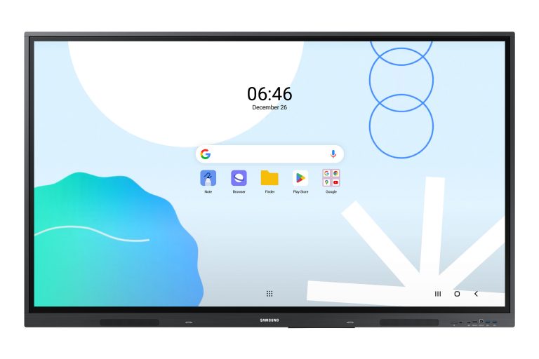 Samsung WA75D Interaktives Whiteboard 190,5 cm (75") 3840 x 2160 Pixel Touchscreen Grau