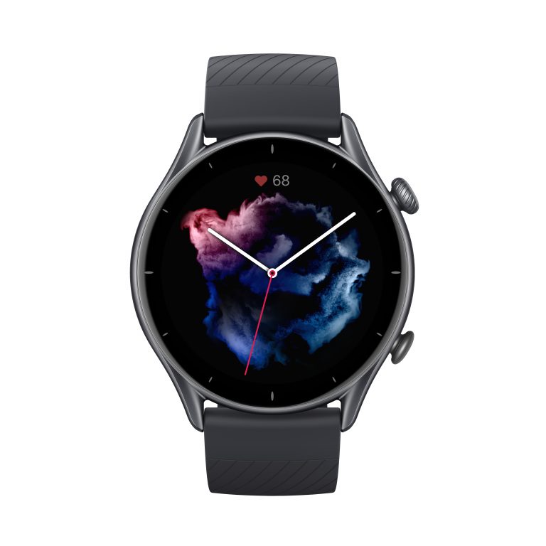 Amazfit GTR 3 Pro 3,68 cm (1.45") AMOLED 46 mm Digital 480 x 480 Pixel Touchscreen Schwarz WLAN GPS
