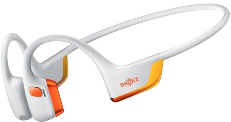 SHOKZ OpenRun Pro 2 Kopfhörer Kabellos Ohrbügel Sport Bluetooth Orange, Weiß