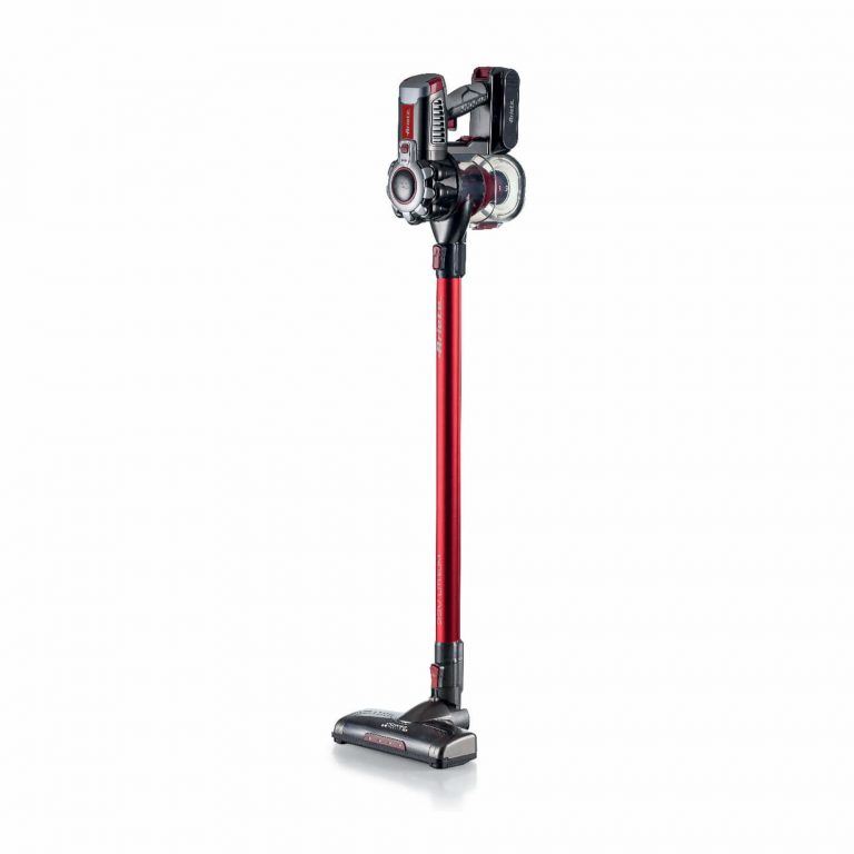 Ariete 2757/00 Stabstaubsauger Akku Trocken HEPA, Stoff Beutellos 1 l 120 W Grau, Rot 2,2 Ah