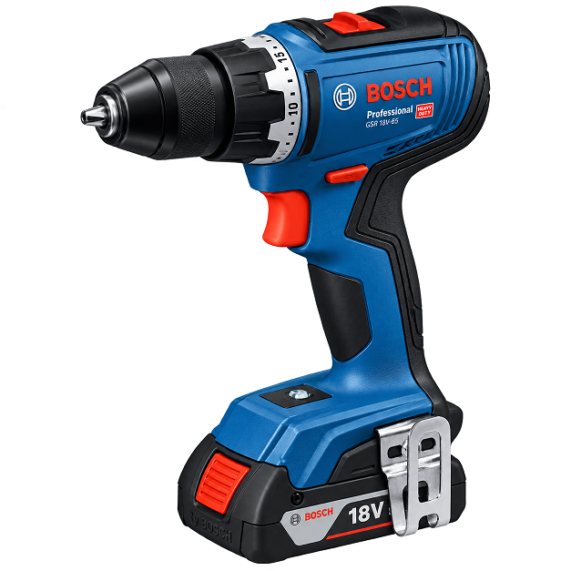Bosch Professional GSR 18V-65 Akku-Bohrschrauber