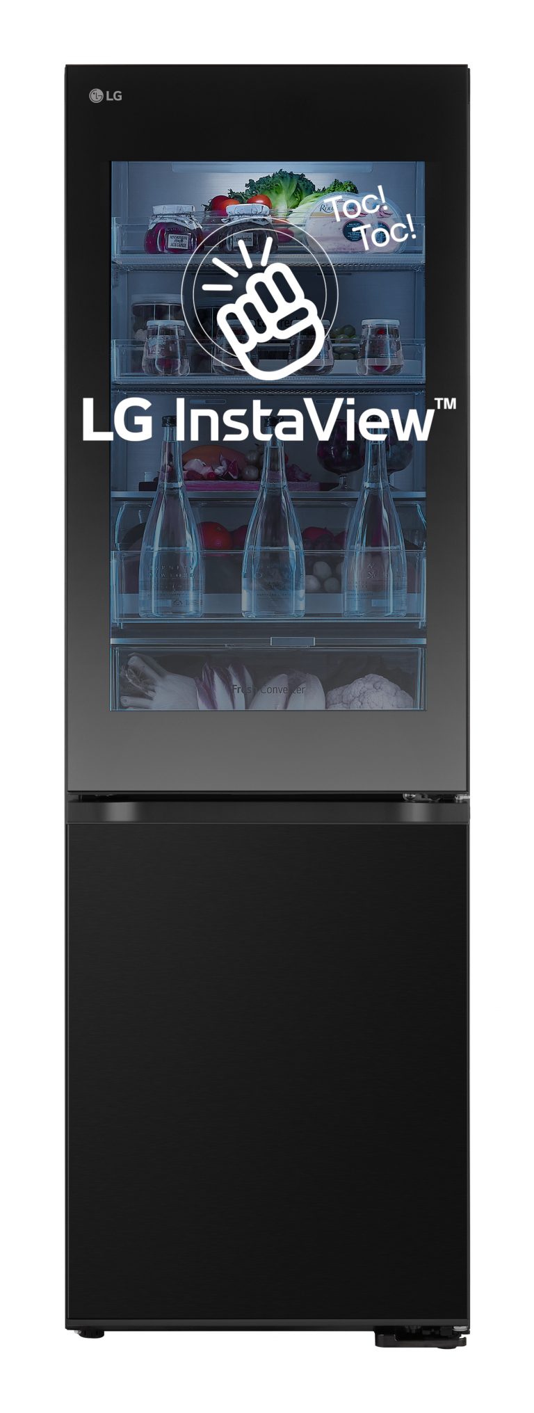 LG GBG5160CEV Freistehend 349 l Schwarz