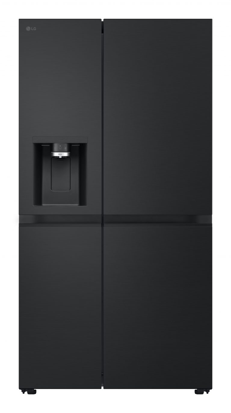 LG GSLE81EPBD Side-by-Side Kühlkombination Freistehend 628 l Schwarz