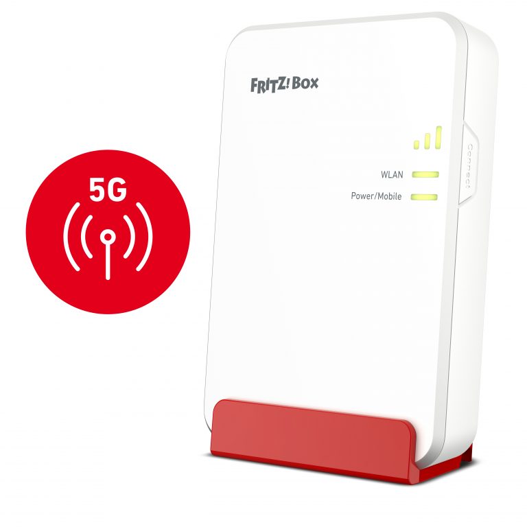 Box FRITZ! 6860 5G Edition International WLAN-Router Gigabit Ethernet Dual-Band (2,4 GHz/5 GHz)