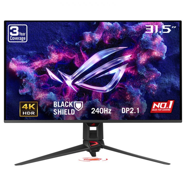 ASUS ROG Swift OLED PG32UCDM3 Computerbildschirm 80 cm (31.5") 3840 x 2160 Pixel 4K Ultra HD QD-OLED Schwarz