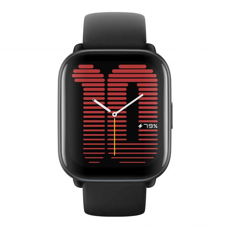 Amazfit Active 4,45 cm (1.75") AMOLED Digital 390 x 450 Pixel Touchscreen Schwarz GPS
