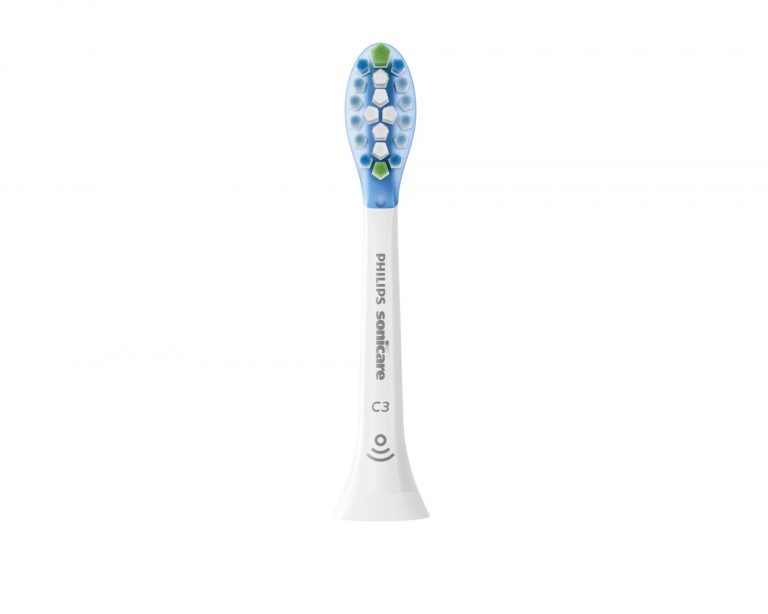 Philips Sonicare C3 Premium Plaque Control HX9044/17 4x Weiße Bürstenköpfe für Schallzahnbürste