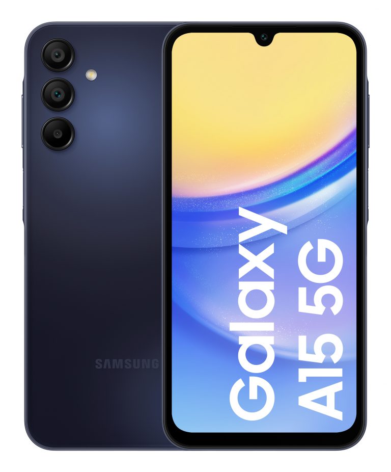 Samsung Galaxy SM-A156B 16,5 cm (6.5") Dual-SIM Android 14 5G USB Typ-C 4 GB 128 GB 5000 mAh Schwarz, Blau