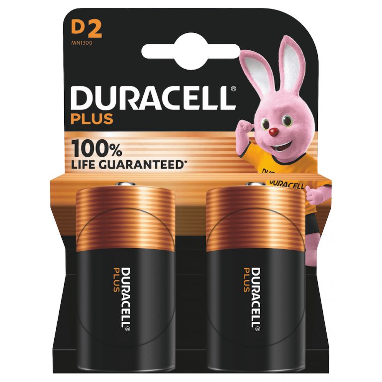 Duracell Plus 100 D Einwegbatterie Alkali