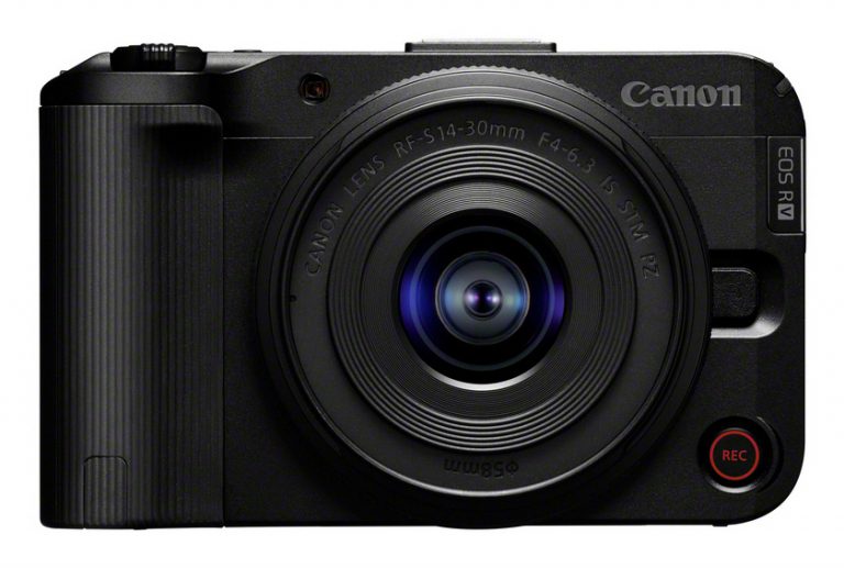Canon EOS R50V + RF-S 14-30mm f/4-6.3 IS STM PZ Kit MILC 24,2 MP CMOS 6000 x 4000 Pixel Schwarz
