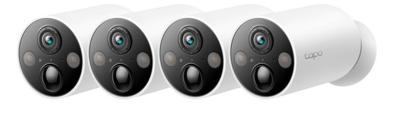 TP-Link Tapo C425 4-Pack Patrone (Form) IP-Sicherheitskamera Draußen 2560 x 1440 Pixel Decke/Wand