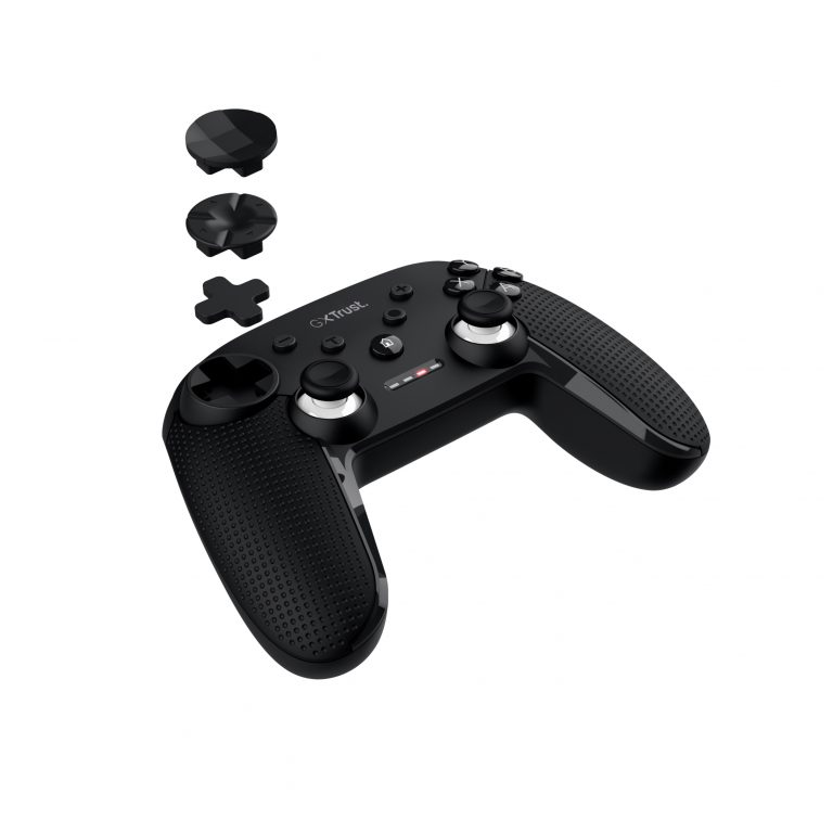 Trust GXT 542 MUTA Schwarz Bluetooth/RF/USB Joystick Analog / Digital Android, Nintendo Switch, PC, Tablet PC, iOS