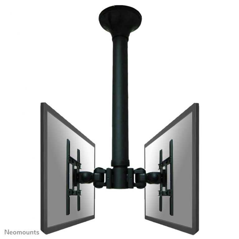 Neomounts FPMA-C200D Doppel Monitor-/TV-Deckenhalterung 10-40" - H 64-104 cm