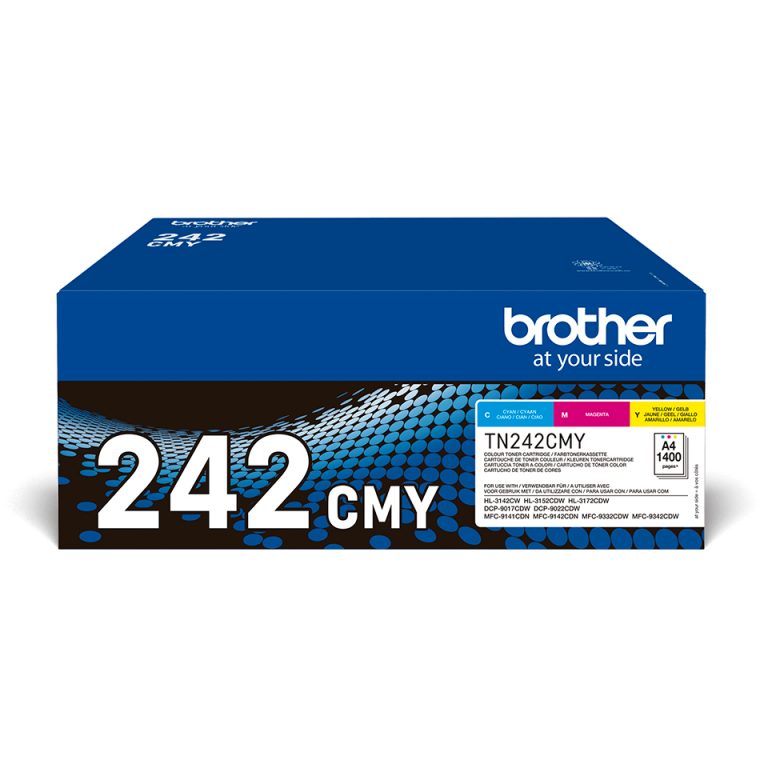 Brother TN-242CMY Tonerkartusche 1 Stück(e) Original Cyan, Magenta, Gelb