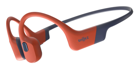 SHOKZ OpenSwim Pro Kopfhörer Kabellos Nackenband Sport Bluetooth Schwarz, Rot