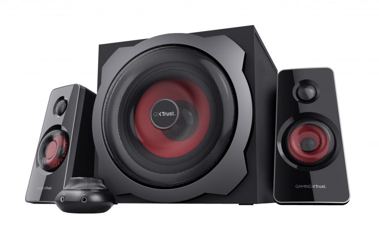 Trust GXT 38 2.1 Lautsprecherset 60 W Universal Schwarz 2.1 Kanäle 15 W